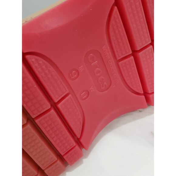 NEW WOMENS 11 - Unisex Crocs Mega Crush Colordip Clog 208988-2Y3 High Heel - Picture 6 of 8